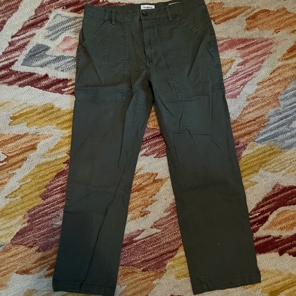 Goodfellow & Co Green Cargo Pants